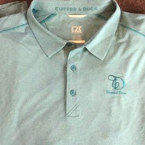 NWOT MENS CUTTER & BUCK LONG SLEEVE GOLF SHIRT XXL